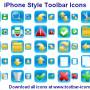 iPhone Style Toolbar Icons 2013.1 screenshot