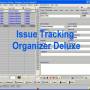 Issue Tracking Organizer Deluxe 4.11 screenshot