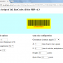 J4L Barcodes 1D for Php 1.3 screenshot