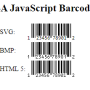JavaScript UPC EAN Generator 17.01 screenshot