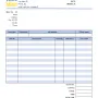 Job Service Invoice Template 4.10 screenshot