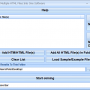 Join Multiple HTML Files Into One Software 7.0 screenshot