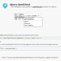 jQuery Spell Check 4.3 screenshot