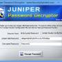 Juniper Password Decryptor 3.0 screenshot