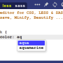 Live editor for CSS, Less & Sass 8.22.5 screenshot