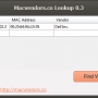 Macvendors.co Lookup 0.4 screenshot