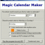 Magic Calendar Maker 3.6 screenshot