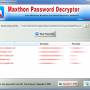 Maxthon Password Decryptor 1.0 screenshot