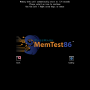 Memtest86 for Linux 10.7 B1000 screenshot