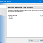 Message Response Time Statistics 4.21 screenshot