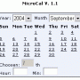 Microcal 1.1 screenshot