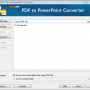 MicroPDF PDF to PowerPoint Converter 8.1 screenshot