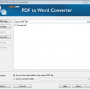 MicroPDF PDF to Word Converter 8.1 screenshot