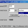Mihov DPI to Pixel Calculator 2.0 screenshot