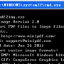 mini PDF to Image Converter Command Line 2.0 screenshot