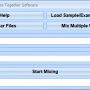 Mix Two WAV Files Together Software 7.0 screenshot