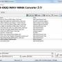 MP3-OGG-WAV-WMA Converter 2.5 screenshot