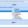 MS Access Compare Two Tables & Find Differences Software 7.0 screenshot