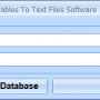 MS Access Export Multiple Tables To Text Files Software 7.0 screenshot