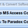 MS Access Paradox Import, Export & Convert Software 7.0 screenshot