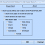MS PowerPoint 2007 Ribbon To Old Classic Menu Toolbar Interface Software 7.0 screenshot