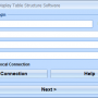 MS SQL Server Display Table Structure Software 7.0 screenshot