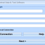 MS SQL Server Extract Data & Text Software 7.0 screenshot