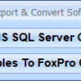 MS SQL Server FoxPro Import, Export & Convert Software 7.0 screenshot