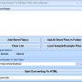 MS Word Export To Multiple HTML Files Software 7.0 screenshot