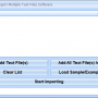 MS Word Import Multiple Text Files Software 7.0 screenshot