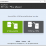 NTFS to FAT32 Wizard 2.4 screenshot