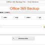 Office 365 Backup Software 1.2 screenshot