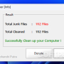 OneClick Cleaner 1.0 screenshot