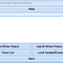 OpenOffice Writer Edit Properties Software 7.0 screenshot