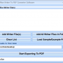 OpenOffice Writer To PDF Converter Software 7.0 screenshot