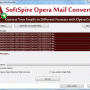 Opera Mail export Outlook 2.0 screenshot