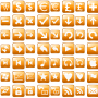 Orange Web Buttons 1.0 screenshot