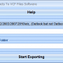 Outlook Export Contacts To VCF Files Software 7.0 screenshot