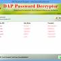 Password Decryptor for DAP 3.0 screenshot