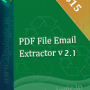 PDF File Email Extractor 2.2 screenshot