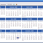 Portable AMP Calendar 2.42 screenshot