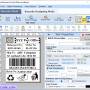 Post office and Bank Barcode Software 7.4 screenshot