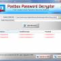 Postbox Password Decryptor 1.0 screenshot