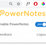 PowerNotes for Chrome 0.86.2 screenshot