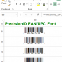 PrecisionID EAN UPC Fonts 2018 screenshot