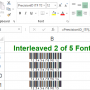 PrecisionID Interleaved 2 of 5 Fonts 2018 screenshot