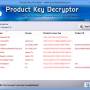 Product Key Decryptor 10.0 screenshot