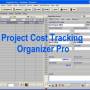 Project Cost Tracking Organizer Pro 3.2b screenshot