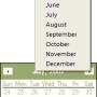 QuickMonth Calendar 2.2 screenshot