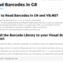 Read Barcode in C# 2021.6.3 screenshot